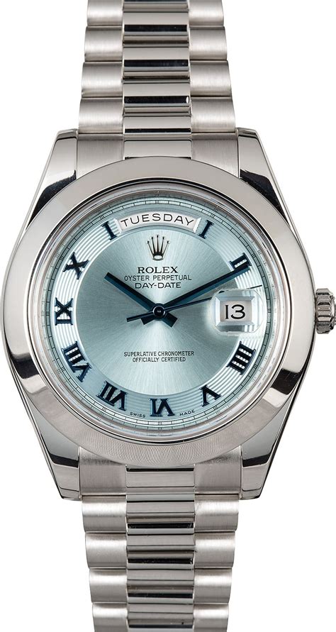 platinum rolex day date for sale|Rolex platinum day date 36mm.